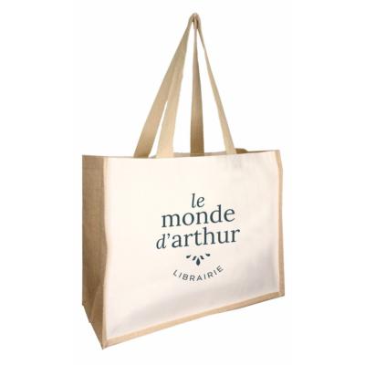 Sac coton & jute librairie